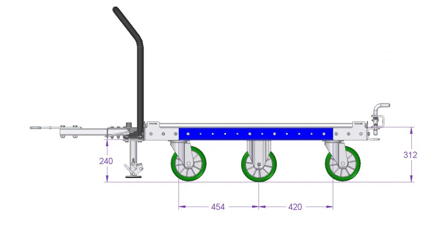 Tugger Cart – 1260 x 1050 mm