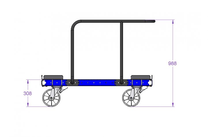 Standard EURO Pallet Trolley