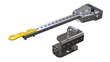 Tow Bar and Hitch Combination