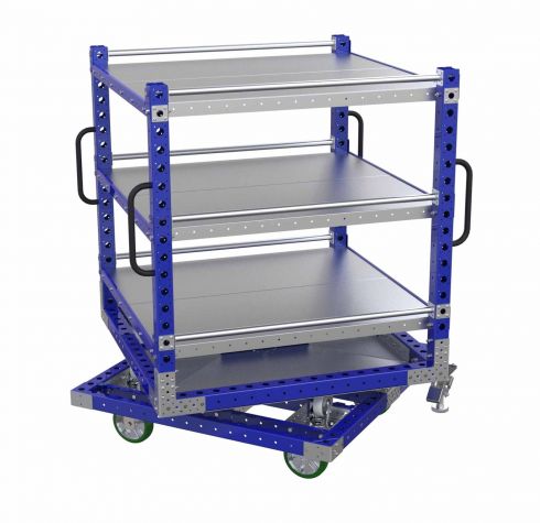 Rotating Shelf Cart 1260 x 1260mm